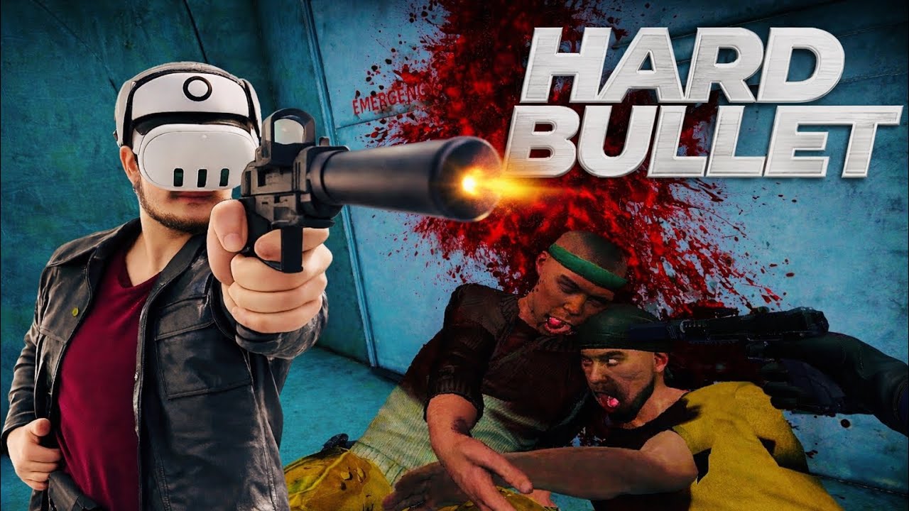 I played the most VIOLENT VR Game! Hard Bullet.