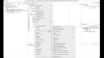 Generar método constructor, get, set y toString automáticamente con Eclipse