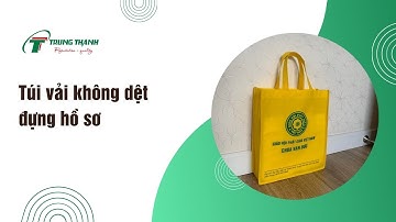 Túi vải không dệt đựng hồ sơ| Tuivaitrungthanh.com