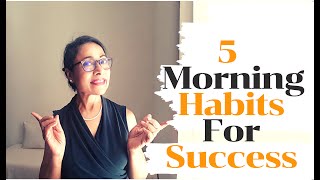 5 Morning Routine Habits Of Successful People | How To Start A Day #Jaya Chakravarty #SuccessHabit#