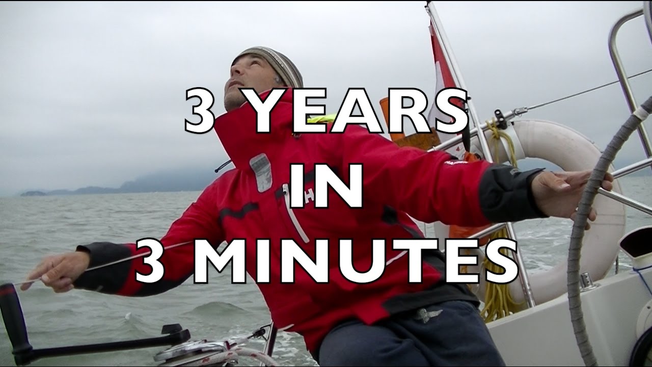 Life is Like Sailing – 3 Years in 3 Minutes!