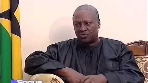 Ghana New President Exclusive Interview