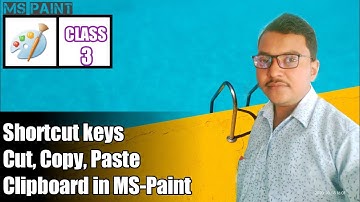 Clipboard | Cut, Copy, Paste | MS - Paint Class - 3 | Computer Help