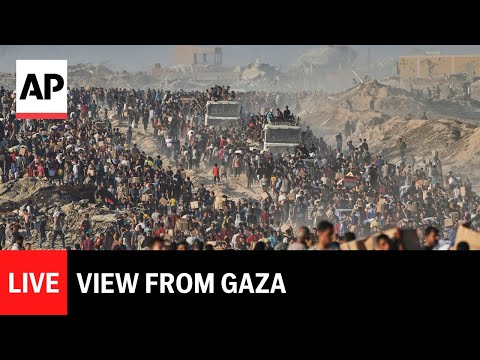 LIVE: View from Gaza after Israel and Hamas agree to 'first phase' of peace plan