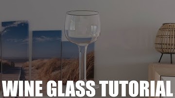 Blender Modeling Tutorial | Wine Glass