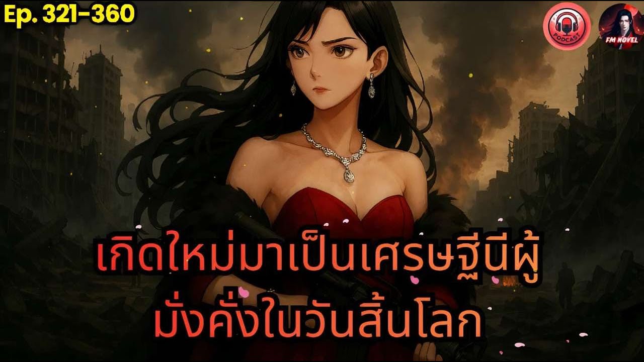 นิยายเสียง : 💰 เรื่องเกิดใหม่มาเป็นเศรษฐีนี ผู้มั่งคั่งในวันสิ้นโลก Ep.321-360 ตอน สึนามิ