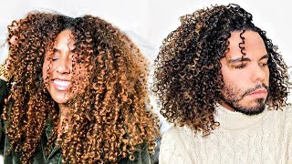 Perfect &amp; Defined Curly Hair Routine Collab feat. Beautydope