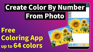 Create color by number from photo & enjoy coloring with PBN+, Free custom coloring app screenshot 4