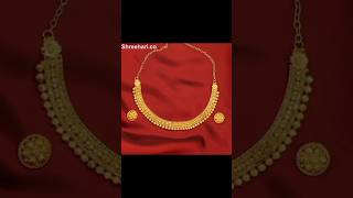 Simple Gold Necklace Design