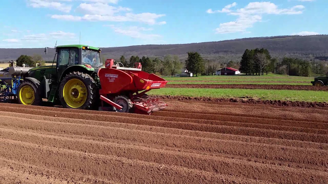 Grimme 2 row potato planter