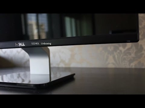 Dell S2240L Monitor Unboxing