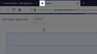 Editing Application Settings in Designer