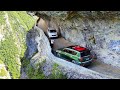 The deepest valley in Asia, China's Lanying Grand Canyon Wall Hanging Highway亚洲第一深谷,中国兰英大峡谷挂壁公路