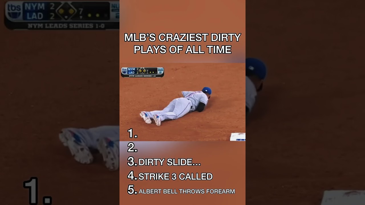 MLB’S craziest dirty plays of all time! Which one crossed the line??⬇️⬇️ 