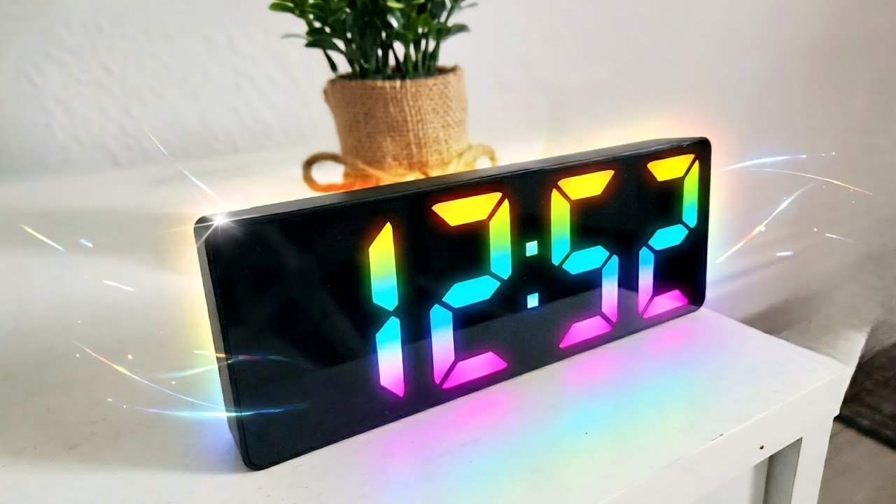 2026 LED Colourful Clock | Unboxing Model GH0725 Ebay Amazon 