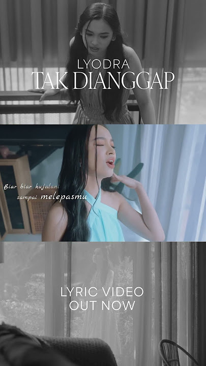 Lyric video ‘Tak Dianggap’ is out now!