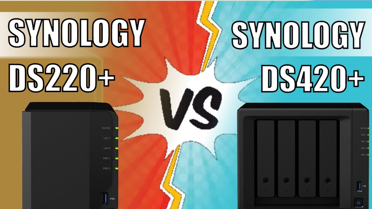 Synology DS420+ vs DS220+ NAS - What is the Difference? - YouTube