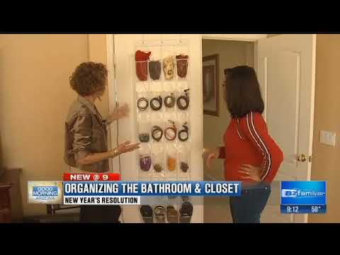 Organizing Your Bathroom and Closet with Professional Organizer, Bridges Conner | Arizona's Family
