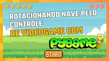 Programando Jogo Asteroids - #15 Rotacionando a Nave pelos Gatilhos do Controle de Videogame