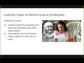 2024-05-19 Presentation Internet Scams