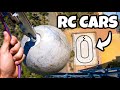 DODGING VERY HEAVY STUFF with RC CARS! (ROUND 3)