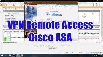 How to configuration VPN Remote Access on Cisco ASA