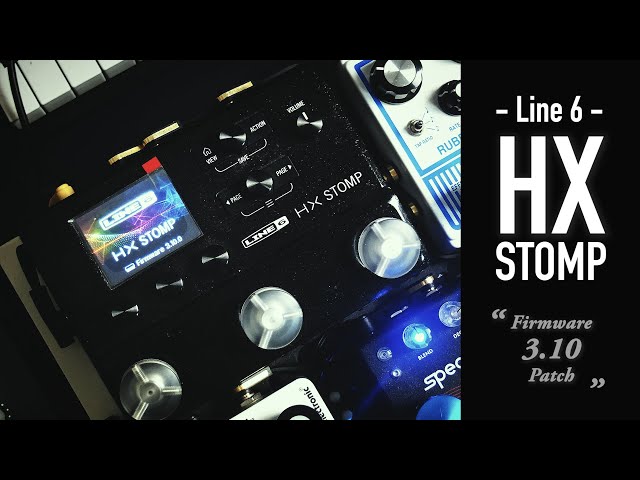 ギター Line6 HX Stomp Firmware 3.80.0 HX 3.80 Helix HX Stomp new firmware update Line6 Liveplayrock
