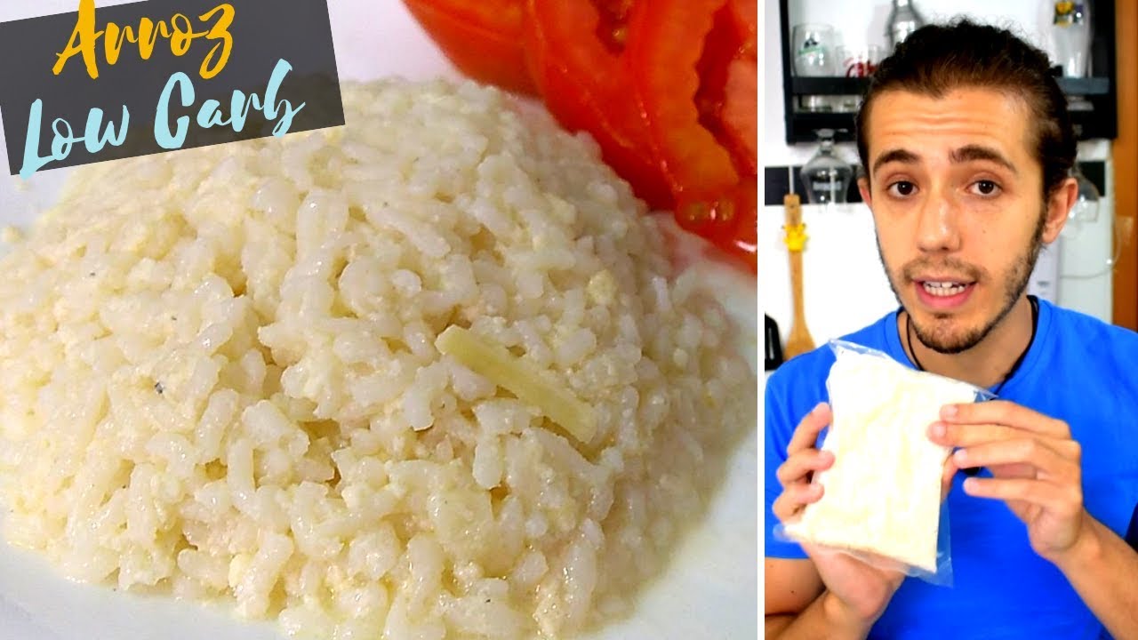 ARROZ ZERO CARBOIDRATO - Receita de Risoto Low Carb  | Batata Assando