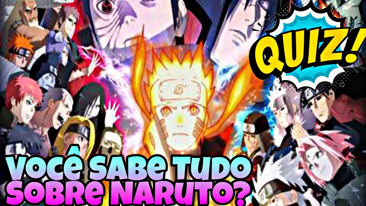 Quiz] Você consegue acertar essas perguntas difíceis sobre Naruto?