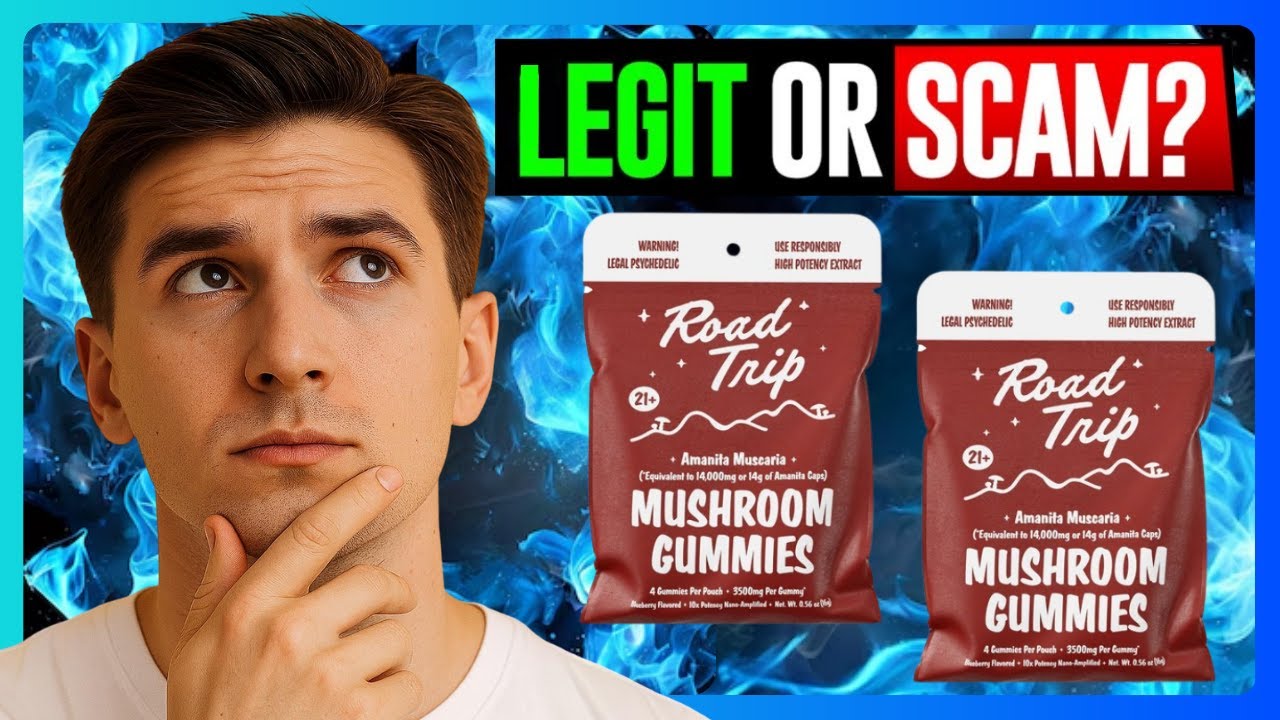 Честный отзыв о грибных жевательных конфетах Road Trip (2026)! — Действительно ли они работают?