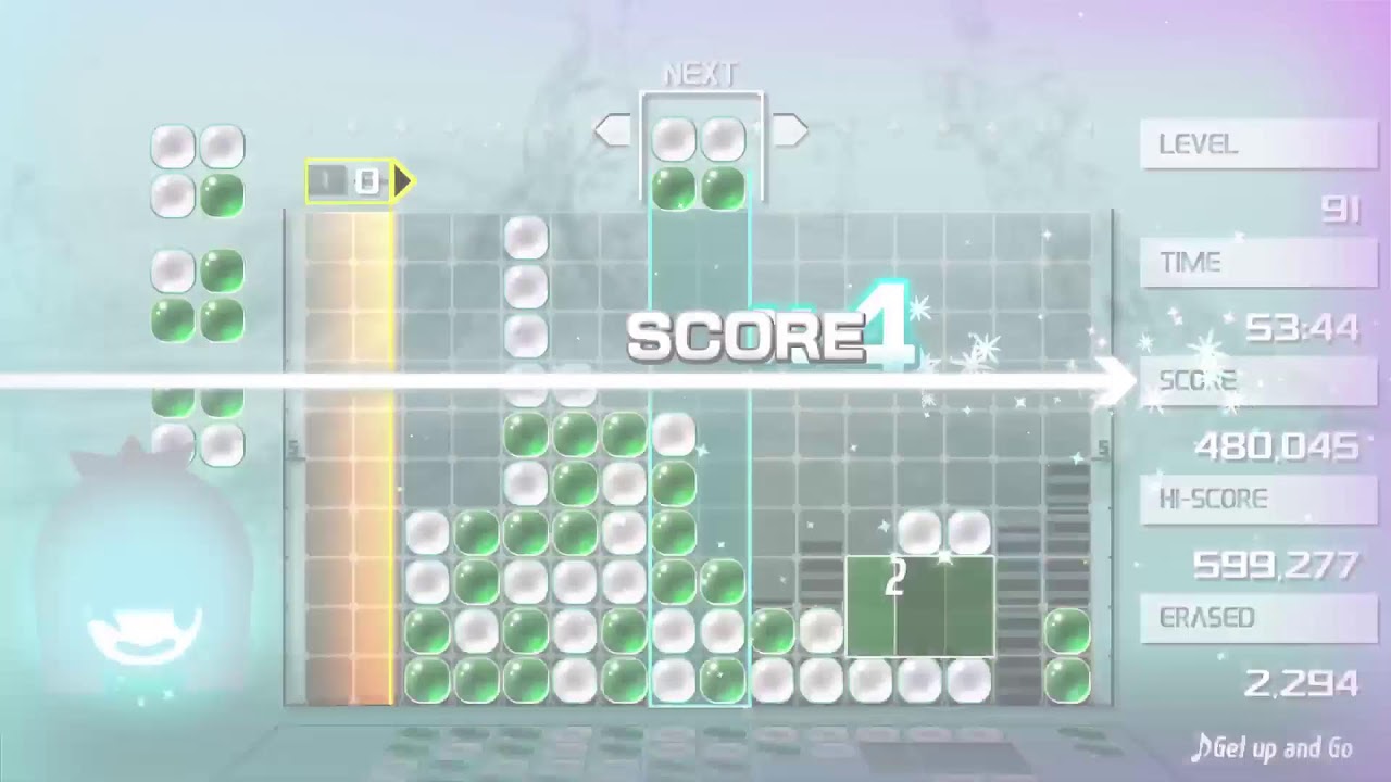 Lumines Remastered Gameplay Casual