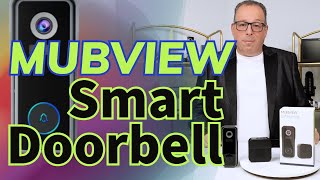 Mubview Smart Video Doorbell - J7: A Sleek and Secure Guardian for Your Home