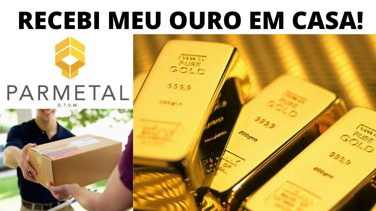UNBOXING OURO FÍSICO | Adquirido através da PARMETAL D.T.V.M