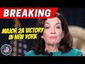 Breaking news major 2a victory in new york
