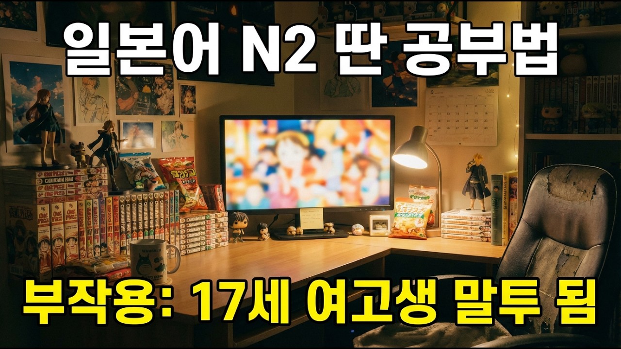 노가다 뛰러 가는 흑흑이가 일본어 공부한 방법 / N2는 있음