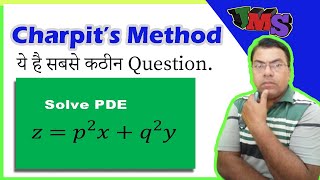 Famous Charpit's Method Important Problem 4 Profile