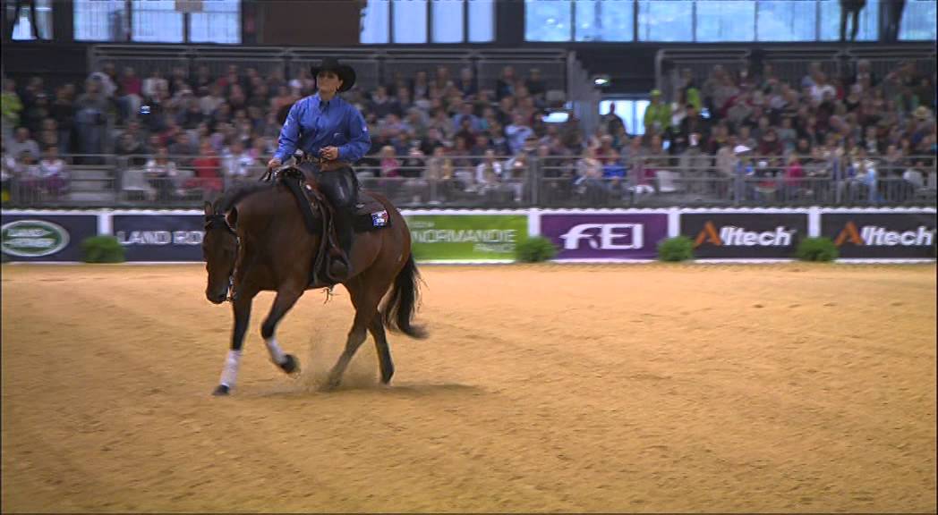 JEM 2014 : Anne-Sophie Guerreiro équipe de France Reining