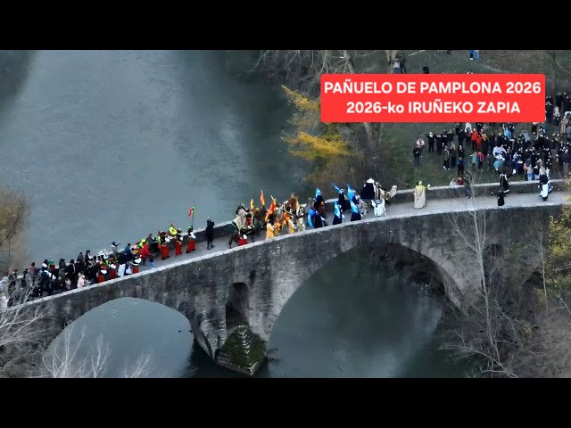 Privilegio de la Union/Batasunaren Pribilegioa 2026: Pañuelo de Pamplona/Iruñeko Zapia