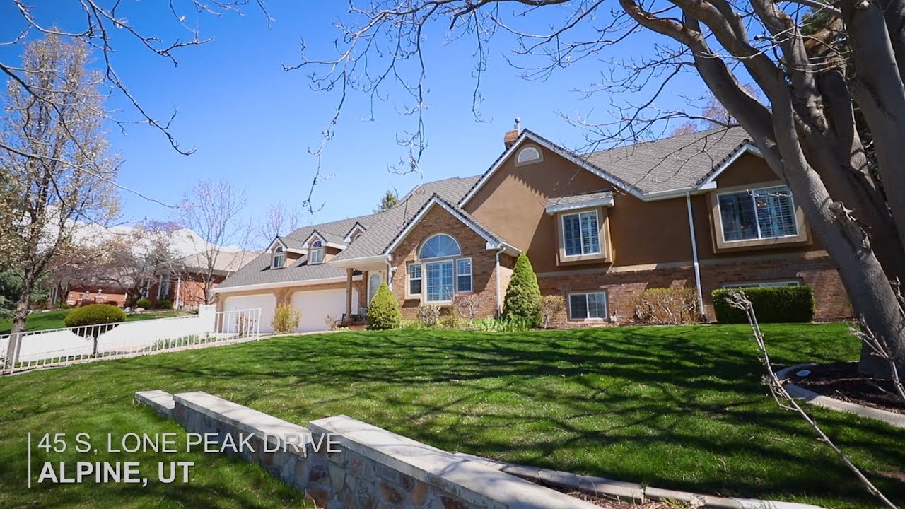 45 S. Lone Peak Drive, Alpine, Utah, 84004