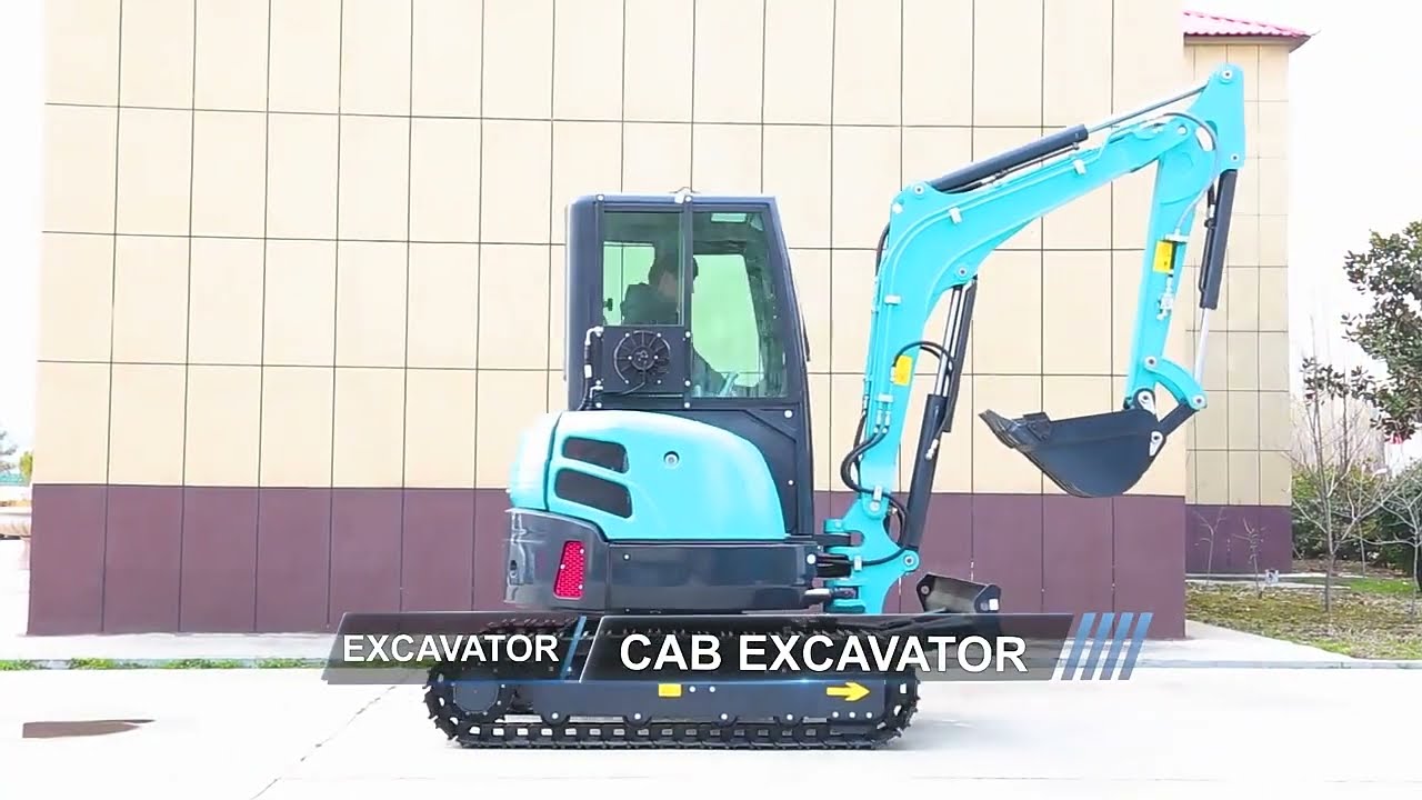 Mini Excavator Construction Equipment 3.5 ton Chinese Small Digger