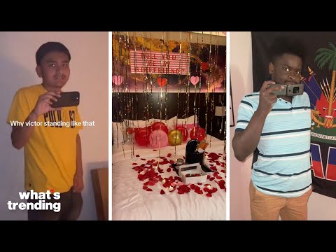 TikTokers Show Off Valentine's Day Gestures with Goofy Sound