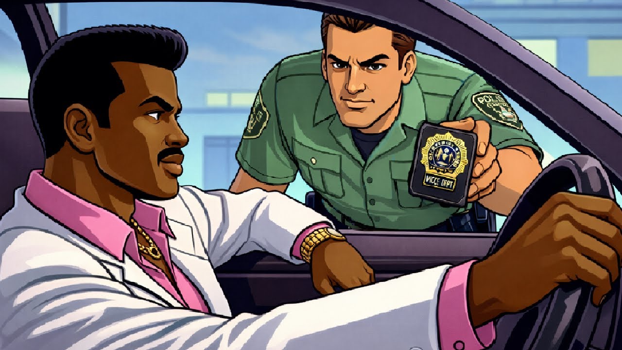 GTA Vice City Lance Vance Stories Mission #24 - Cop Land