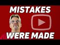 12 Mistakes I Made on YouTube in my First Year
