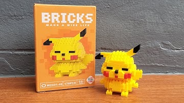 178 pcs Mini Pikachu Building blocks