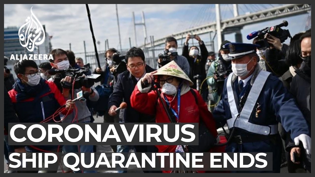 Passengers begin leaving Diamond Princess ship as quarantine ends