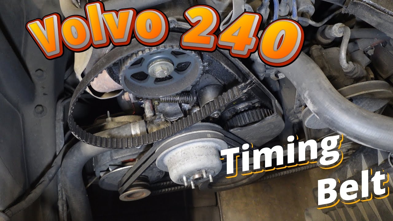 Replacing a Timing Belt on a Volvo 240