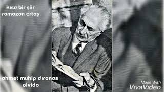 Ahmet Muhip Dıranas-Olvido Yorum: Ramazan Ertaş