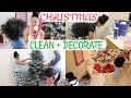 CHRISTMAS CLEAN AND DECORATE WITH ME 2019! | DECORATING FOR CHRISTMAS