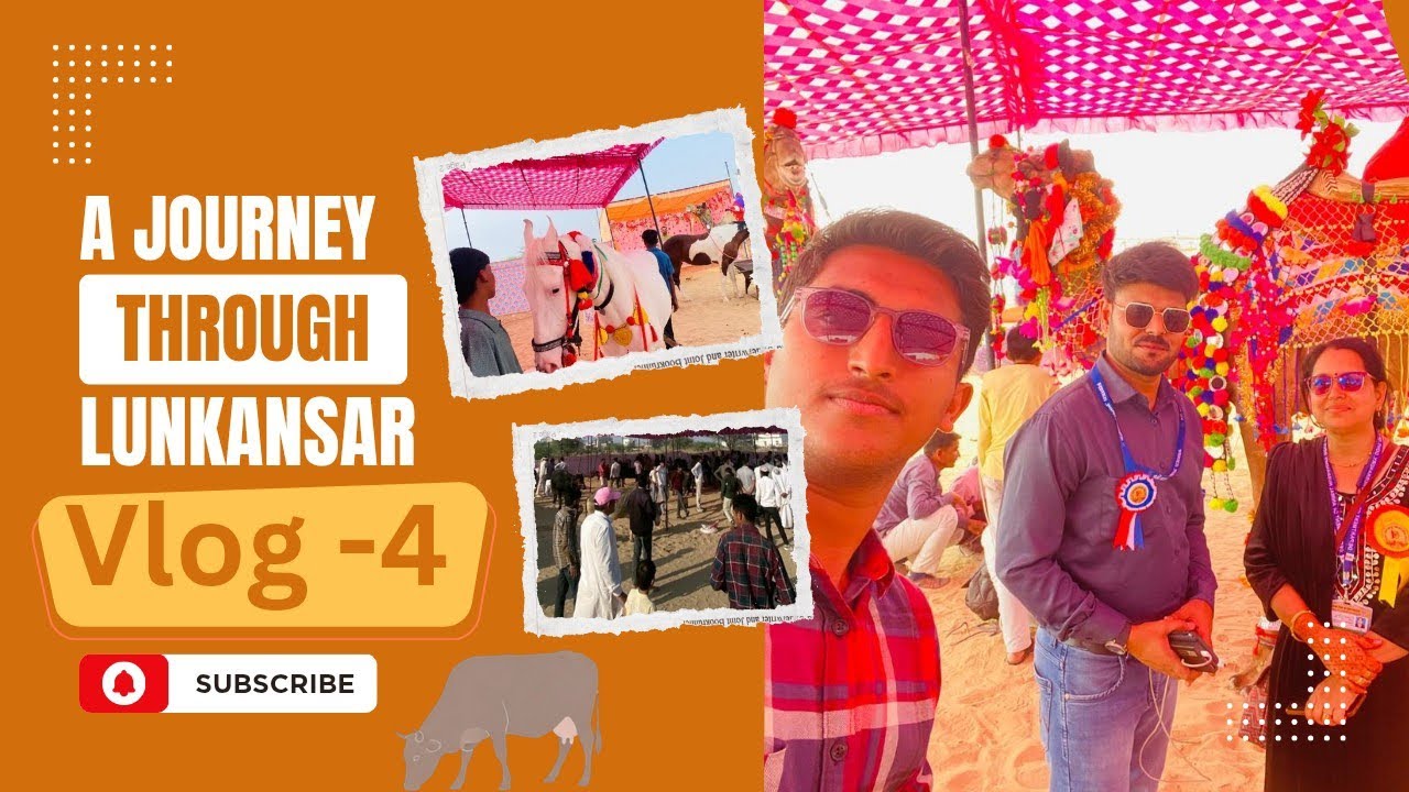 लूणकरणसर मेला Day 4: गाय-भैंस प्रतियोगिता और भवाई नृत्य का जादू! 🐄💃 | Vlog 4