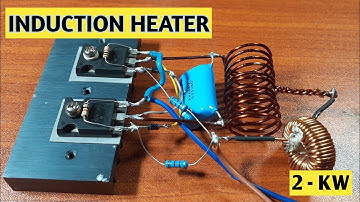 How to make induction heater | 2kw induction heater | IRFP460 Mosfet